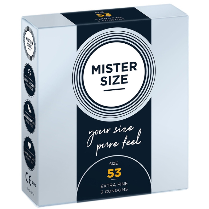 MISTER SIZE Préservatifs Mister Size 53mm x3